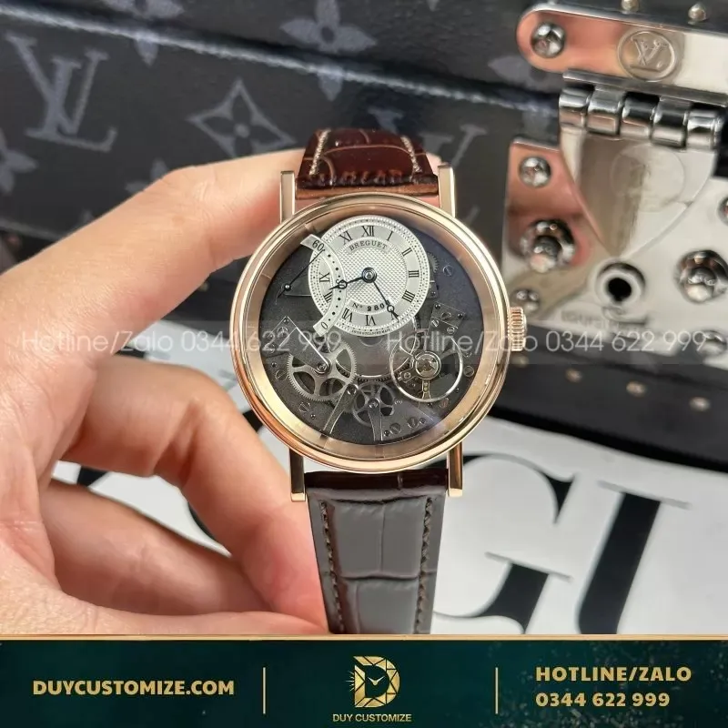 Breguet Tradition 7057 High-End Replica Brown Leather Strap ZF Factory 40mm