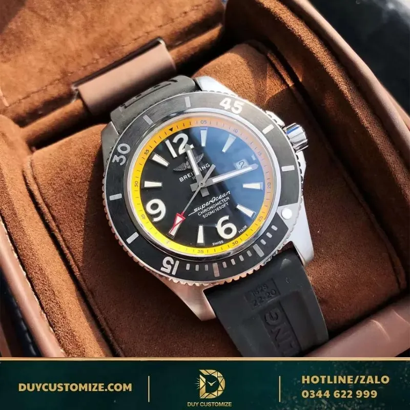 Breitling Replica Watch with Rubber Strap