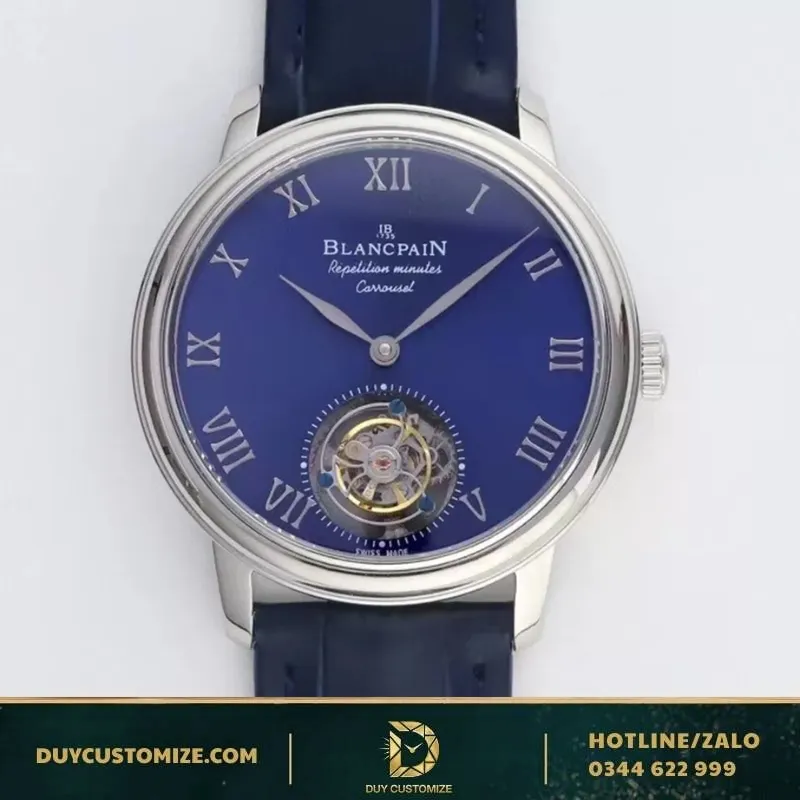 Blancpain 1:1 Replica Minutes 00232 Watch Blue