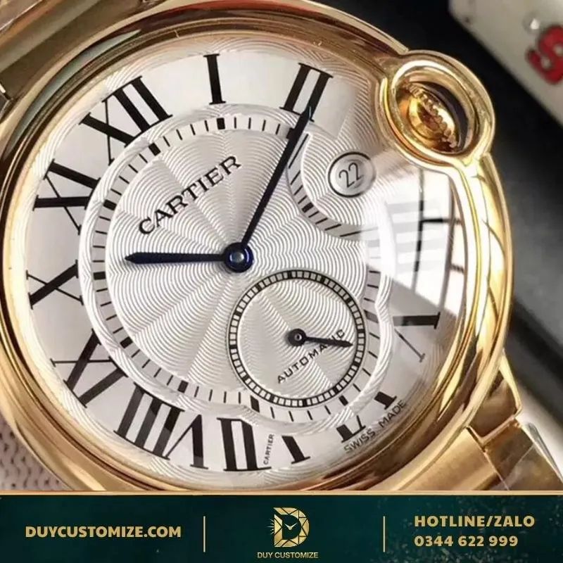 Cartier Replica 1:1 Ballon Bleu 18K Rose Gold Watch