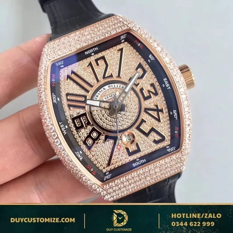 Franck Muller Replica 1:1 V45 Diamond Watch