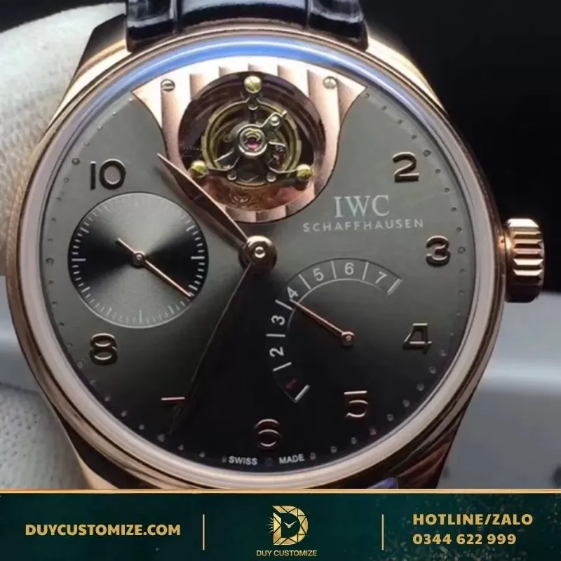 IWC Fake 1:1 Watch Tourbillon Mystere Platinum Limtierung