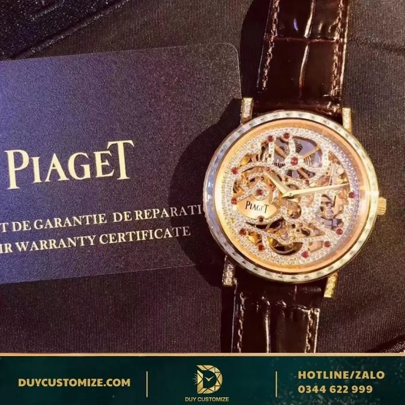 Piaget Super Clone 1:1 Gold Tourbillon Watch