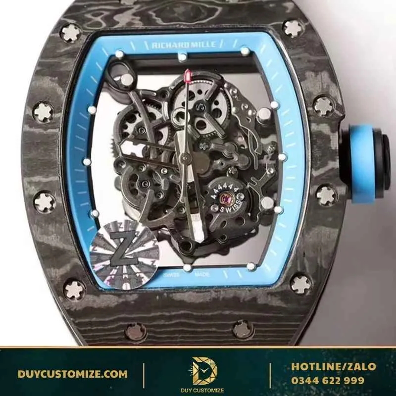 RICHARD MILLE fake 1-1 RM035 CARBON BLEU watch