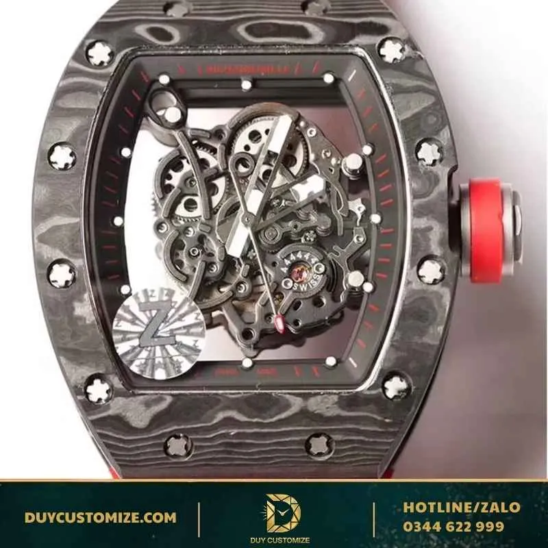 RICHARD MILLE replica watch 1:1 RM035 CARBON RED
