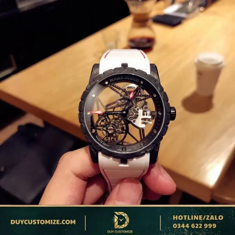 Roger Dubuis Fake 1:1 Skeleton RDDBEX0393 Watch
