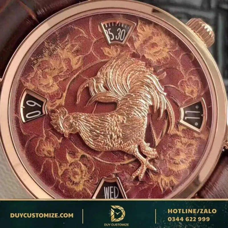 Vacheron Constantin Super Fake 1:1 Watch Rooster Dial