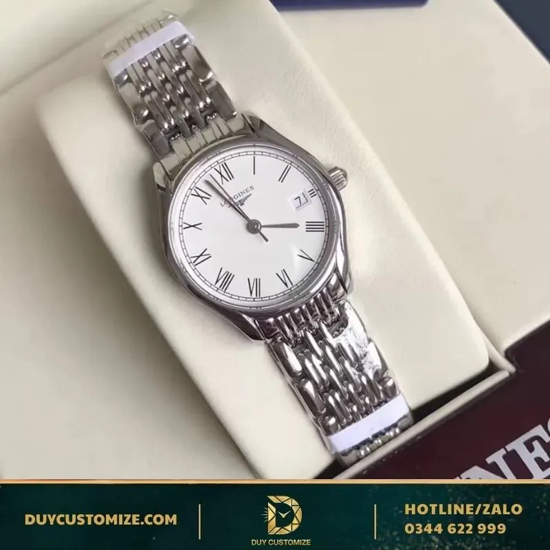 LONGINES Fake 1:1 White Dial Watch