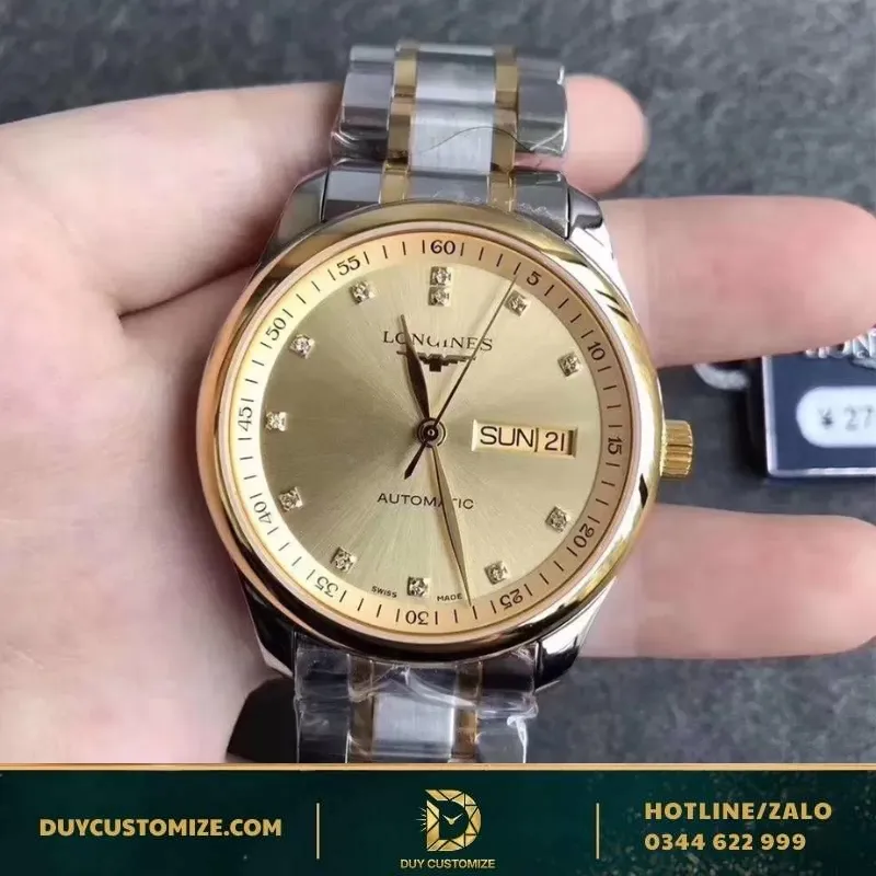 LONGINES Gold Dial Super Fake 1:1 Watch