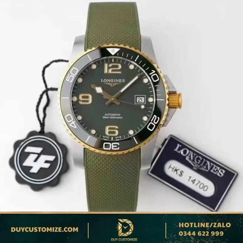 LONGINES HydroConquest 41mm Green