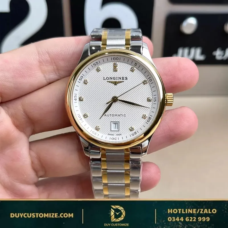 LONGINES Men 40mm Baton Index Watch