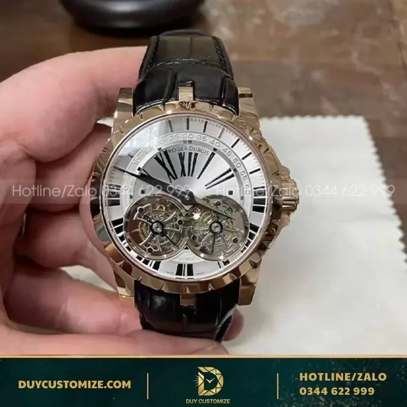 Roger Dubuis double tourbillon watch