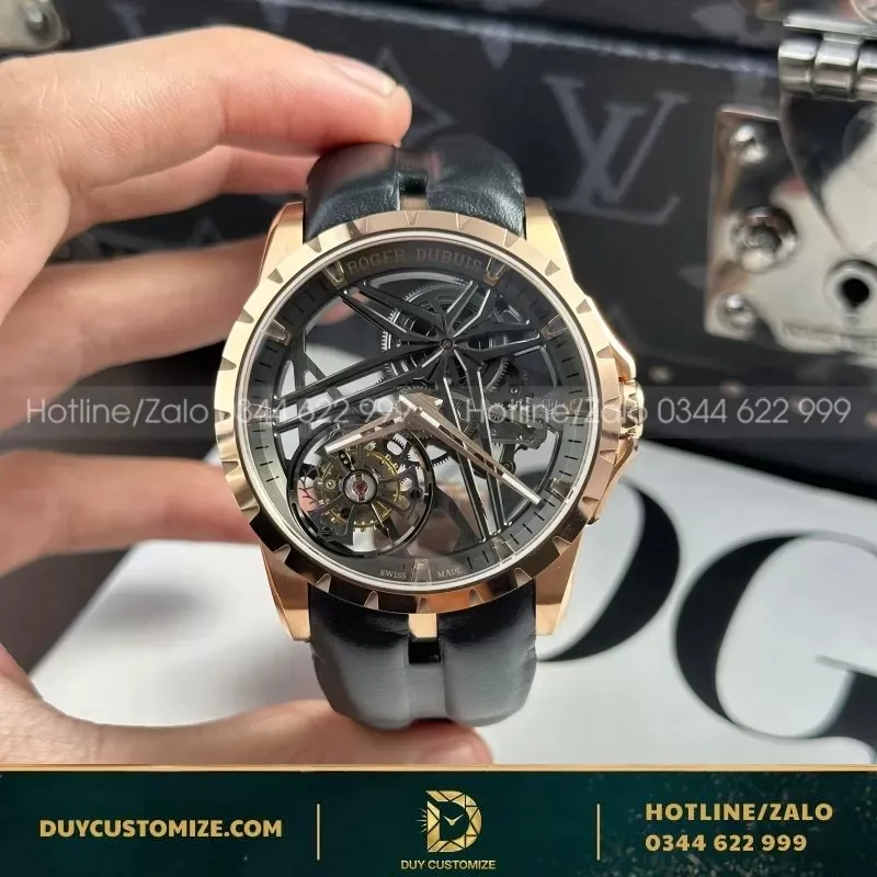 Roger Dubuis Excalibur Eon Gold RDDBEX0836 Replica 1:1 Watch BBR Factory 42mm