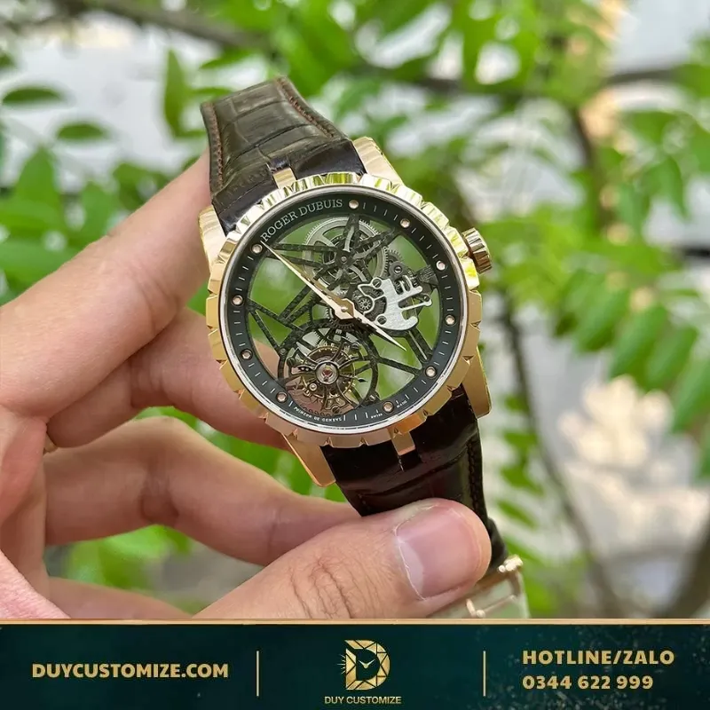 Roger Dubuis Excalibur Skeleton RDDBEX0393 tourbillon replica