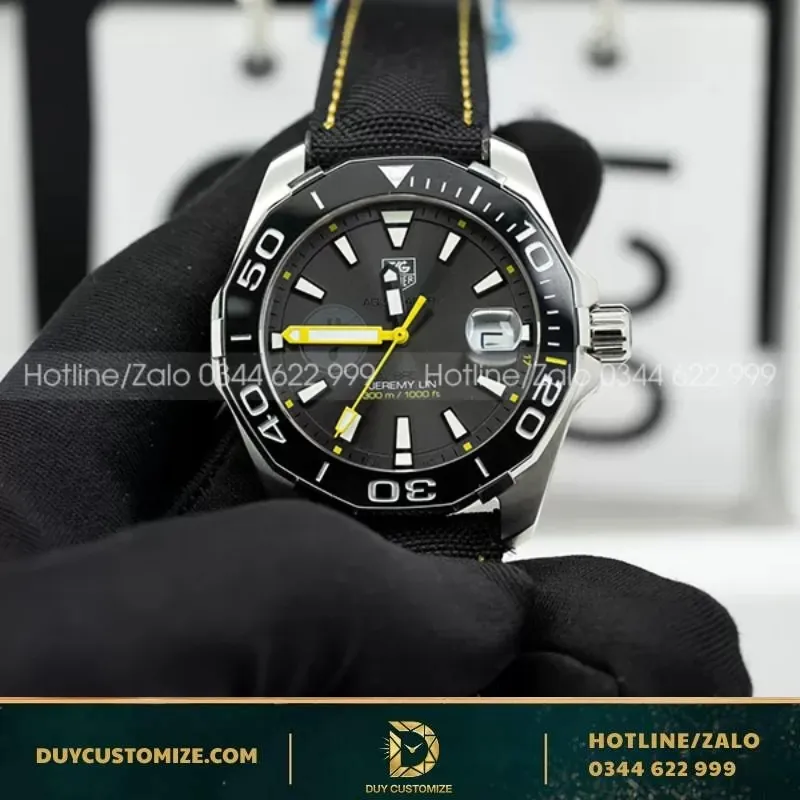 TAG Heuer Aquaracer 43mm WAY211F.FC6362 Black Dial Ceramic Bezel Rep 1:1 Watch