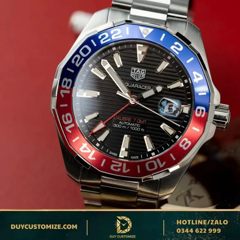 TAG Heuer Aquaracer WAY201F.BA0927 43mm Black Dial Ceramic Bezel Replica Watch