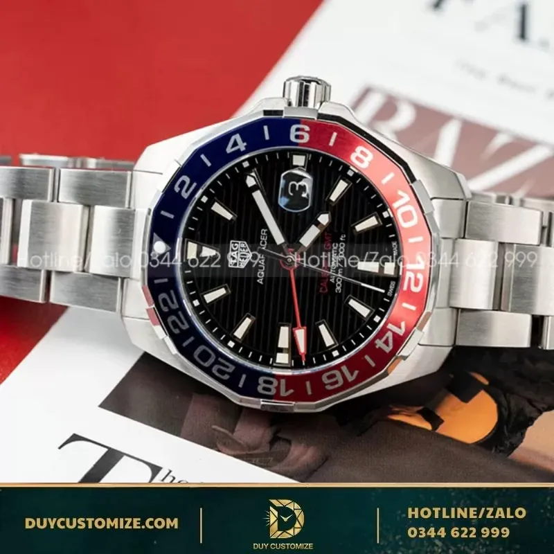 TAG Heuer Aquaracer WAY201G.BA0927 43mm Gray Dial Ceramic Bezel Rep Watch