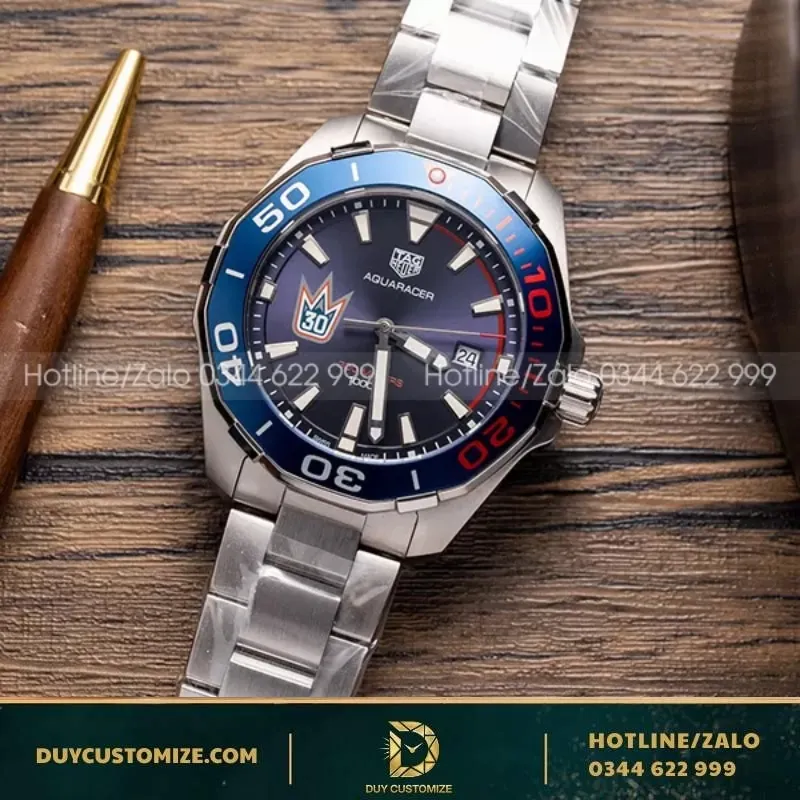 TAG Heuer Aquaracer Henrik Lundqvist Special Edition WAY101J.BA0746 43mm Replica Watch