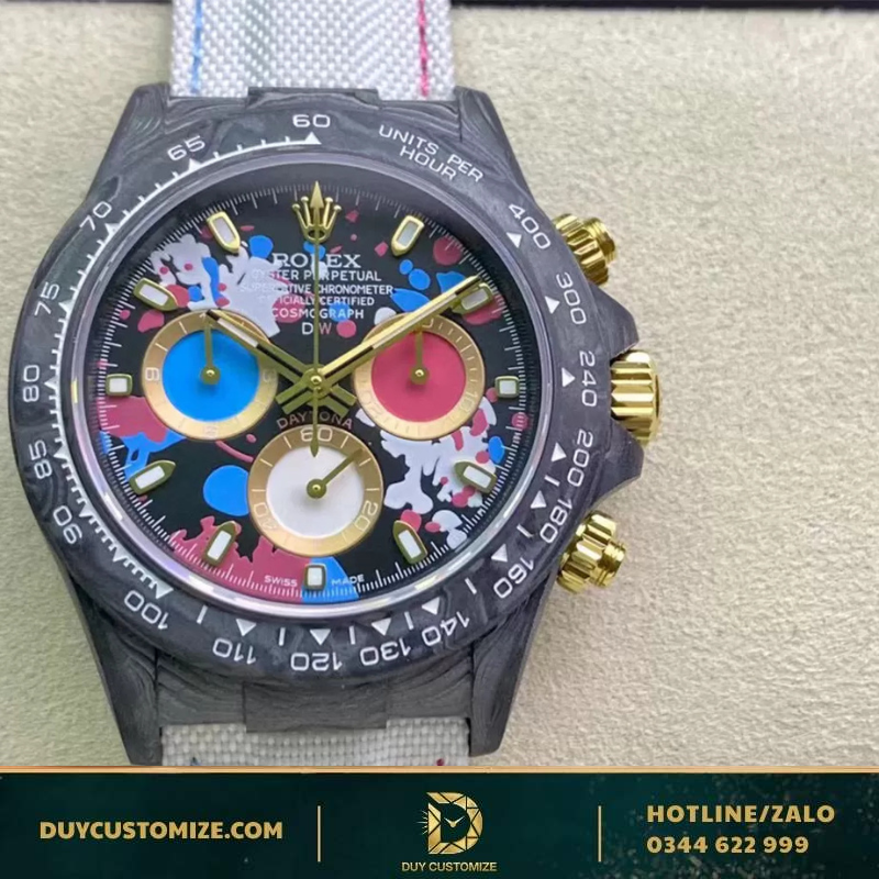 1:1 Fake Rolex Daytona Carbon Watch
