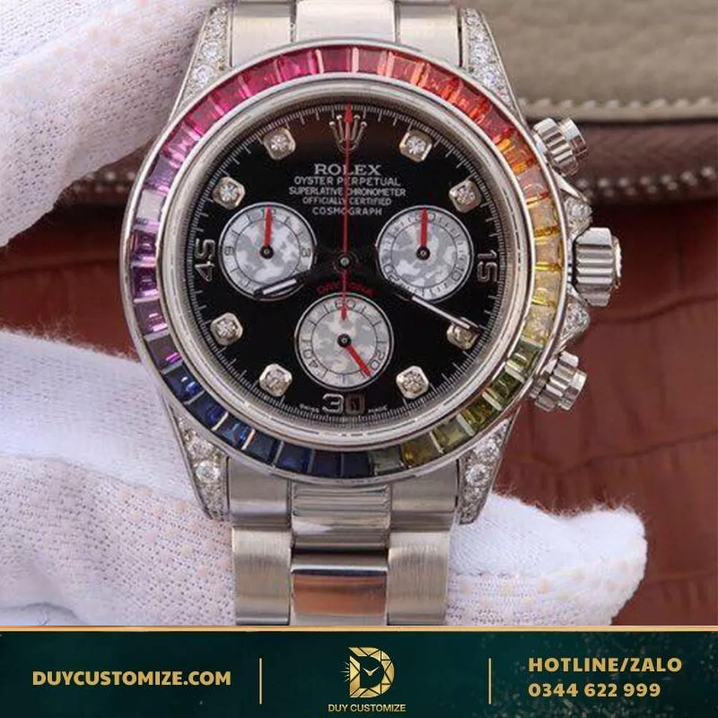 Fake Rolex Daytona Rainbow 116599 watch (1:1 replica)