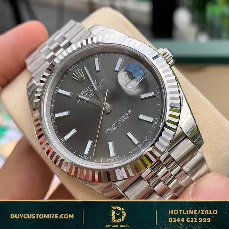 Rolex Datejust Dark Rhodium Super Replica 1:1 Watch