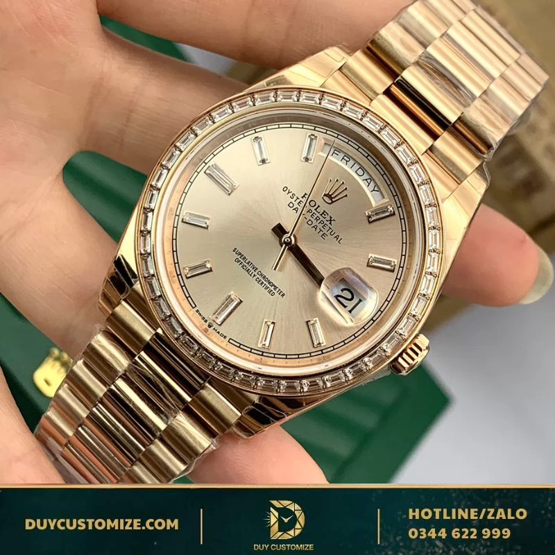 Fake Rolex 1-1 Day-Date Watch 228398TBR