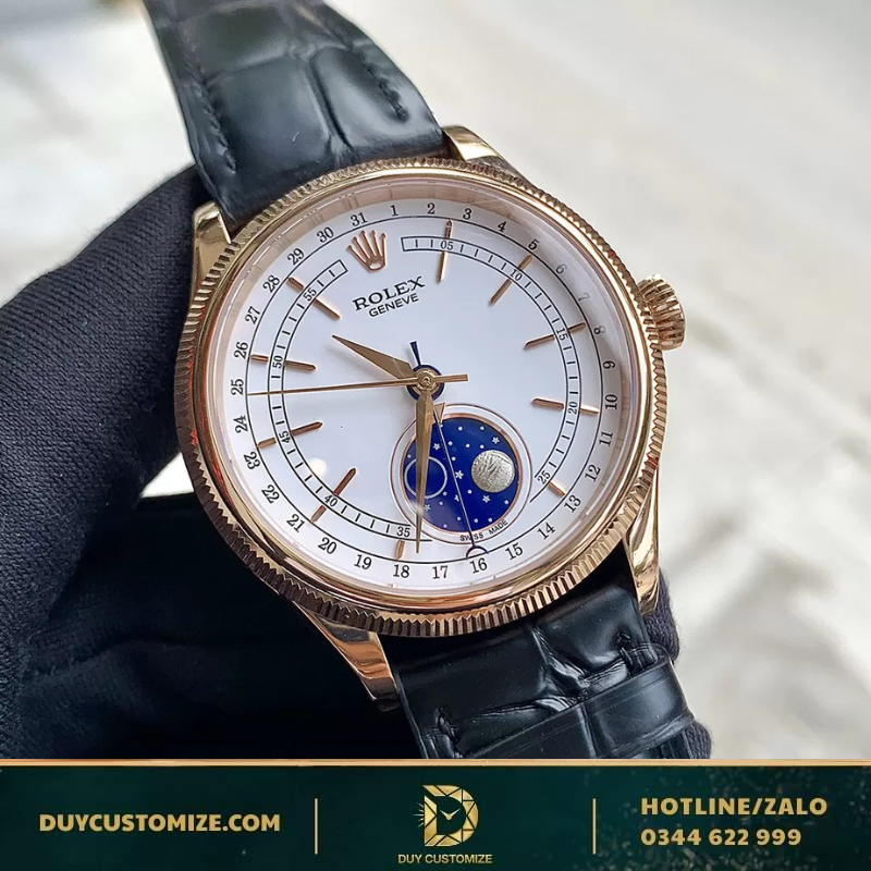 Fake Rolex Cellini Moonphase 50535 (1:1 replica)