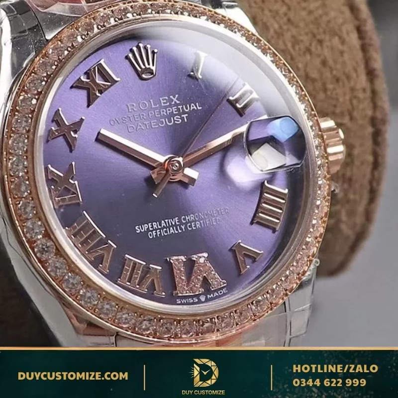 Fake Rolex Datejust 1:1 with Roman numerals.