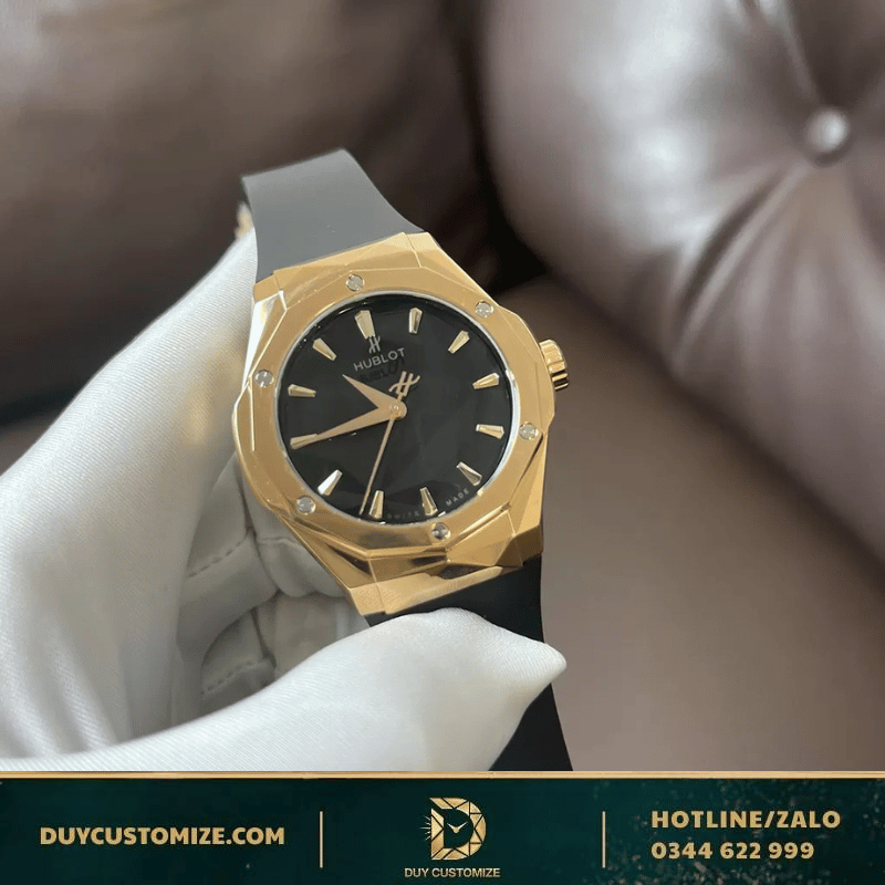 Hublot Classic Fusion Rep 1:1 Orlinski King Gold 40mm 550.OS Watch