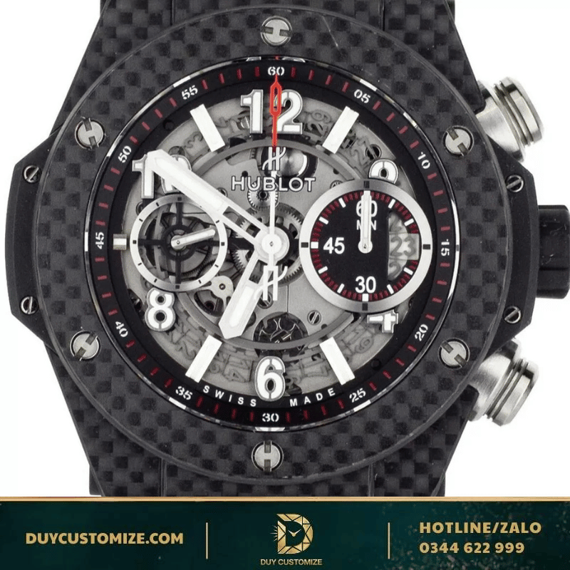 Hublot replica 1-1 Unico ceramic black watch