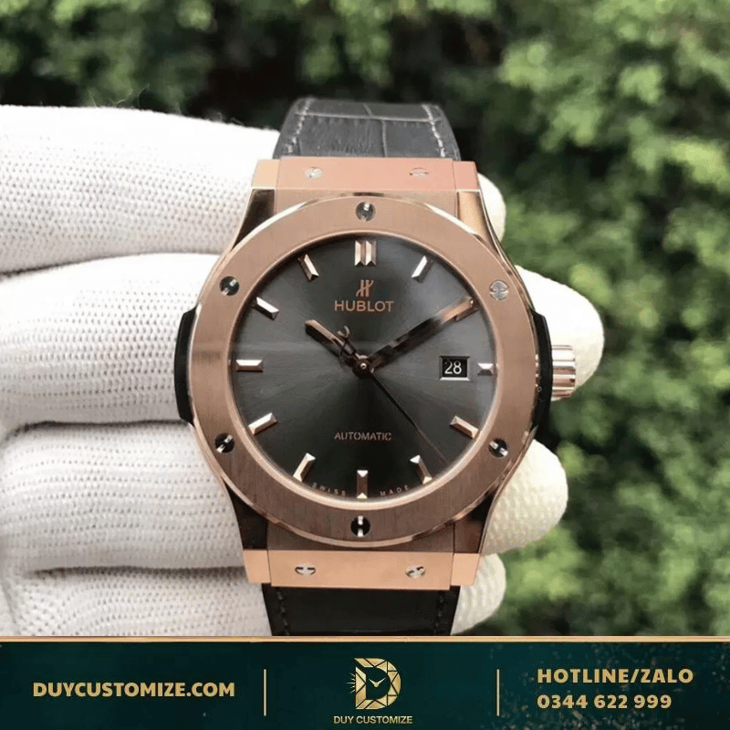 Hublot replica 1:1 Classic Fusion King Gold watch