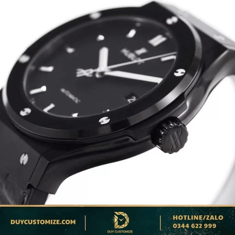 Hublot super fake 1:1 black ceramic watch