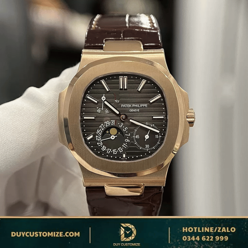 Patek Philippe Nautilus Super Fake 1:1 5712R-001 18k Gold Plated Watch