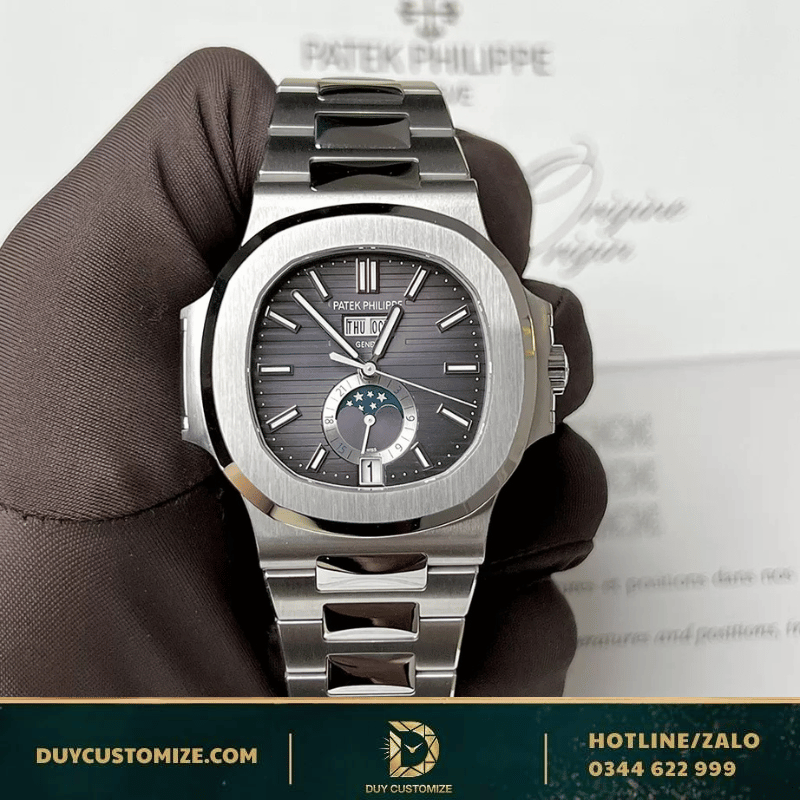Patek Philippe Nautilus Super Replica Watch 5726/1A-001 with Grey Dial
