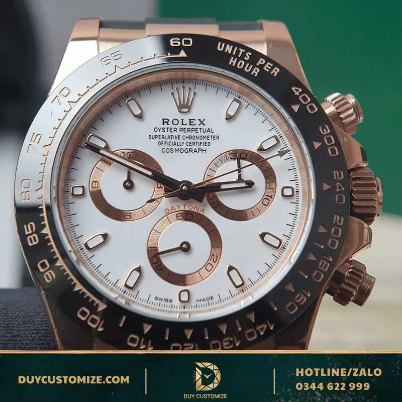 Rolex Cosmograph Daytona Replica 116515LN Ivory Dial Watch