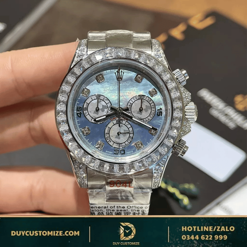 Rolex Cosmograph Daytona Replica 1:1 116576TBR Watch with Blue Dial