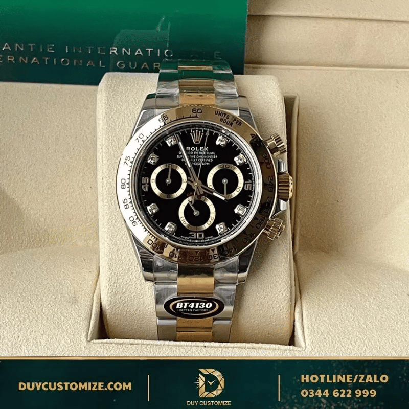 Rolex Cosmograph Daytona Super Fake 1:1 116503 Black Dial Watch