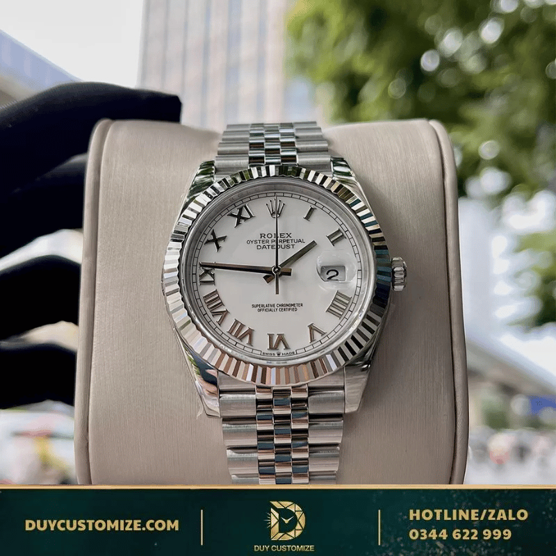 Rolex Datejust Super Fake 1:1 41 126334 White Dial Roman Numerals