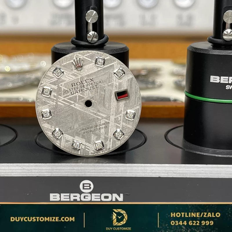 Rolex Day Date Meteorite Dial with Diamond Hour Markers