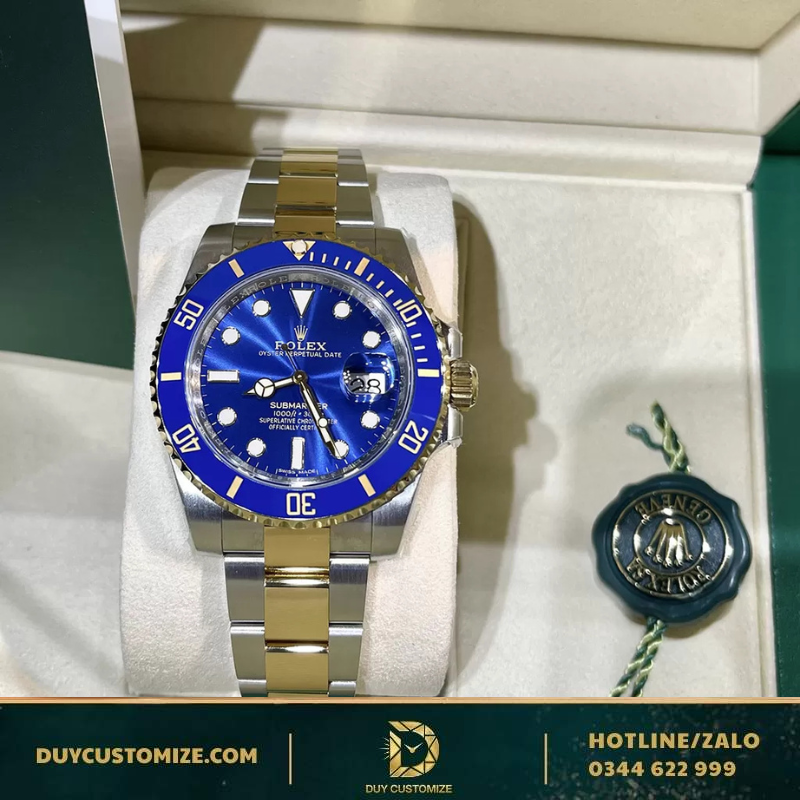 Rolex Fake 1:1 Submariner 126613LB Blue and Gold Dial