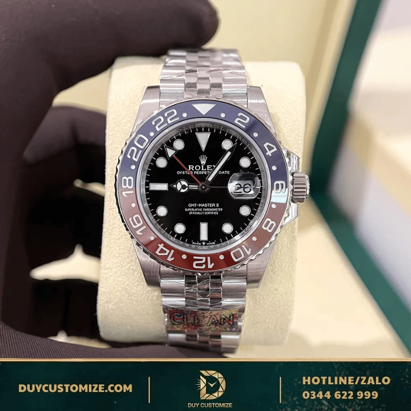 Rolex GMT-Master II 126710BLRO Fake 1:1 Pesi
