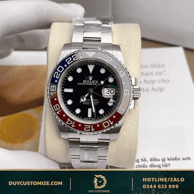 Rolex GMT Master II Replica 1:1 126710BLRO 3 Oyster Bracelet