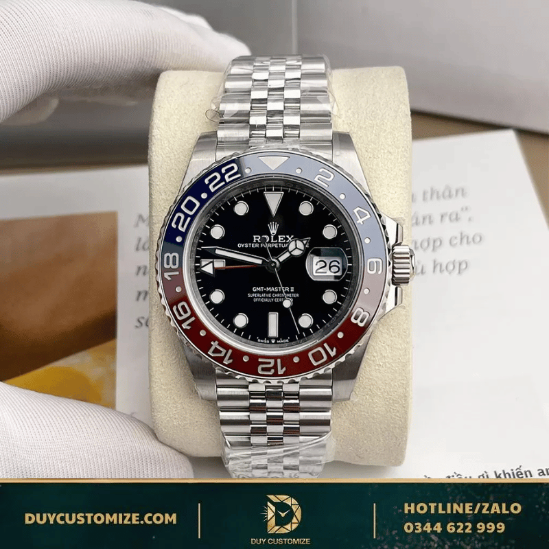 Rolex GMT-Master II Super Replica 1:1 126710BLRO 5-inch Strap