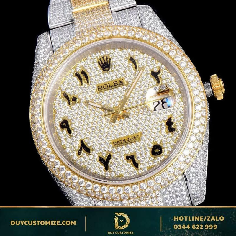 Rolex Replica 1:1 Datejust 116300 Gold Watch