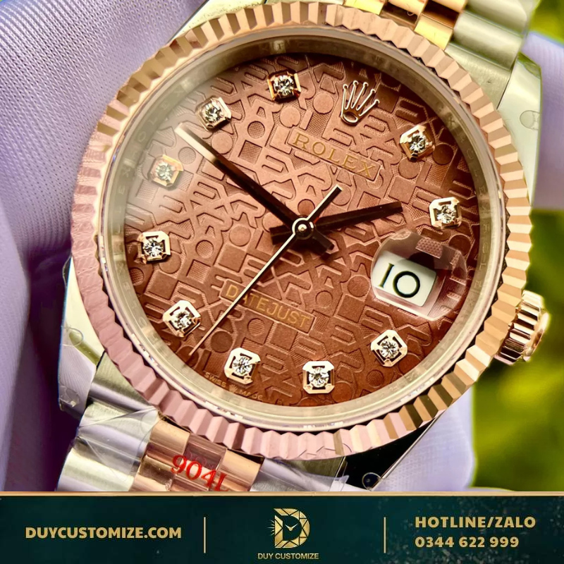 Rolex Replica 1:1 Datejust 126231 with Chocolate Computerized Dial