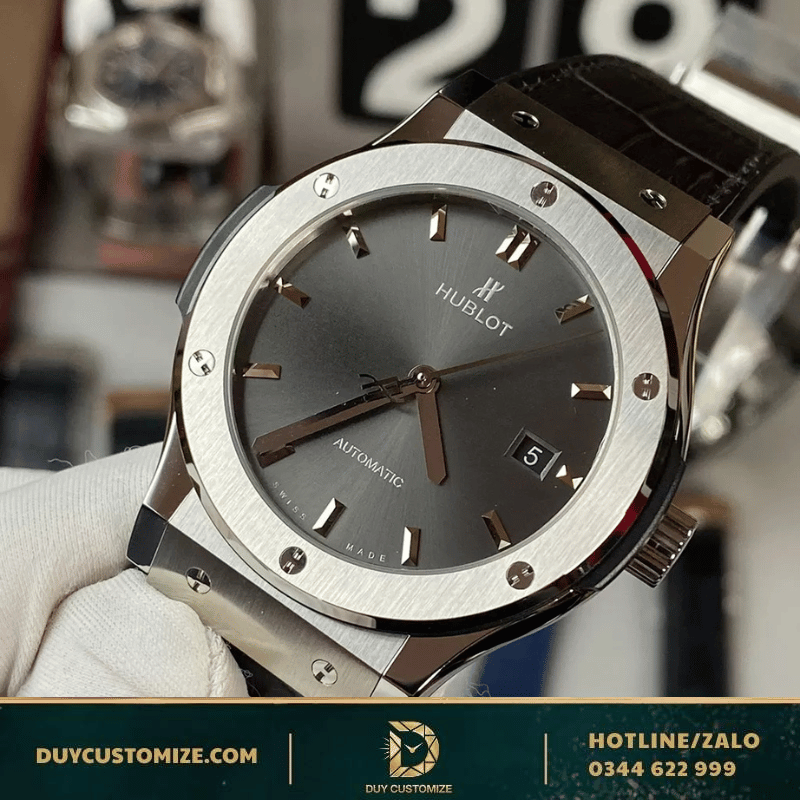 Super Fake Hublot 1-1 Classic Fusion Gray Titanium Watch