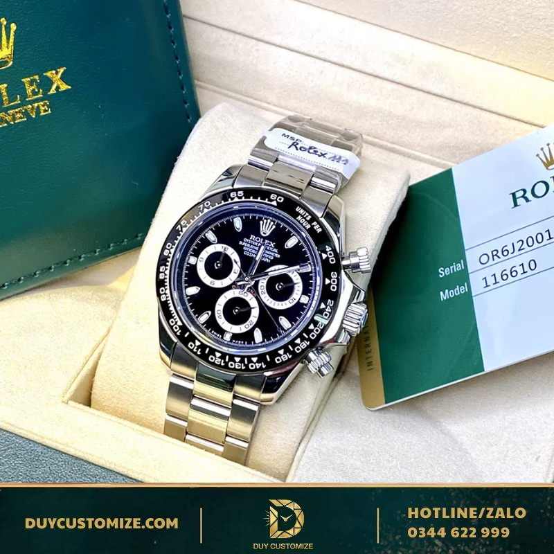 Super Fake Rolex 1-1 Daytona 116500LN Black Watch
