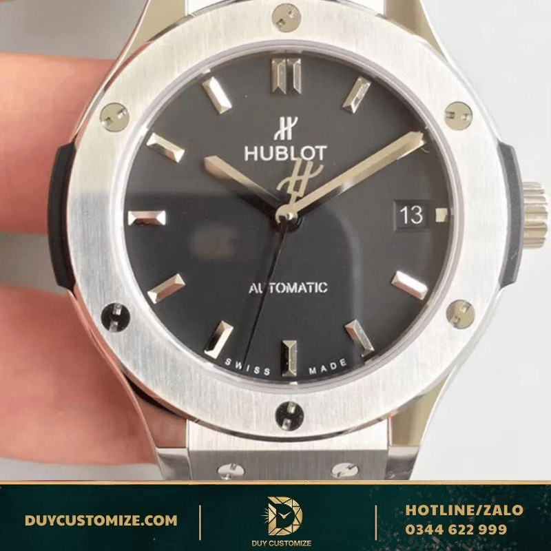 super fake HUBLOT 1-1 CLASSIC FUSION 38MM BLACK DIAl watch